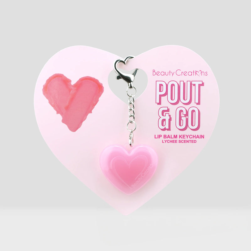 Pout & Go Lip Balm Keychain