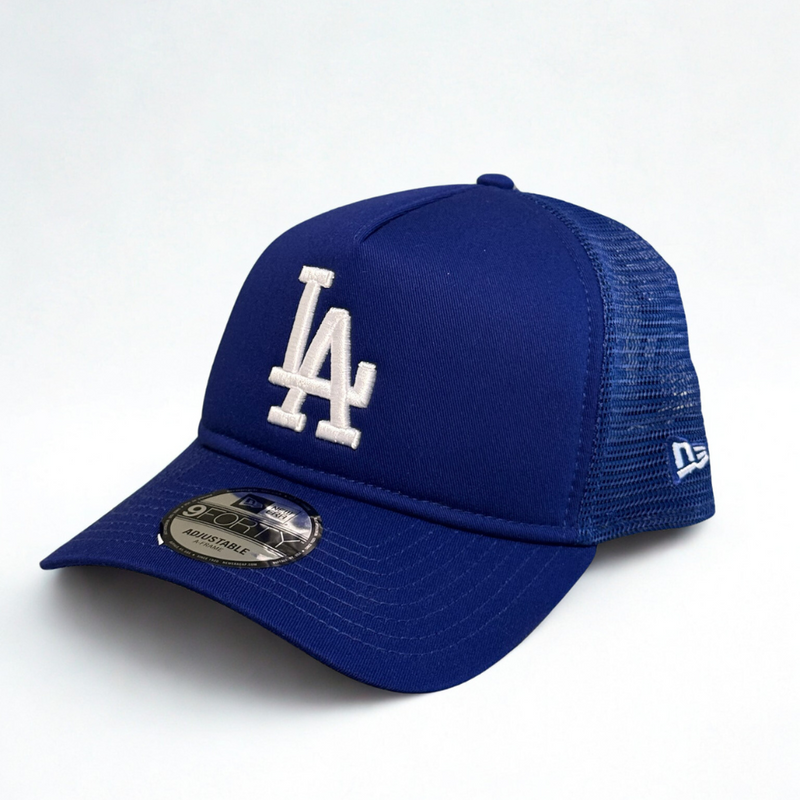 New Era Los Angeles Dodgers 9FORTY Adjustable A-Frame Padded Front | Royal Blue