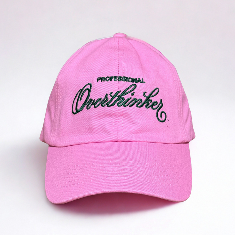 Professional Overthinker Cotton Baseball Cap