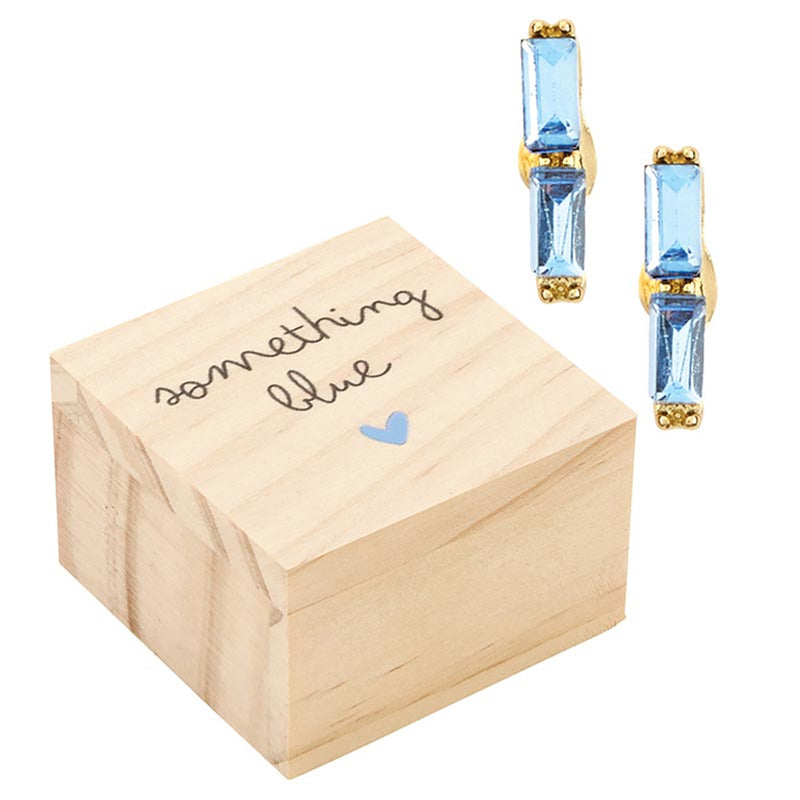 Treasure Box Earrings | Something Blue