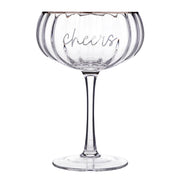 Face to Face Champagne Coupe - Cheers
