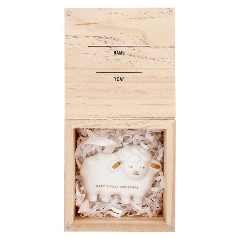 Baby's First Christmas Ornament | Lamb