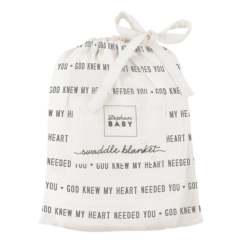 Swaddle Blanket | God Knew My Heart