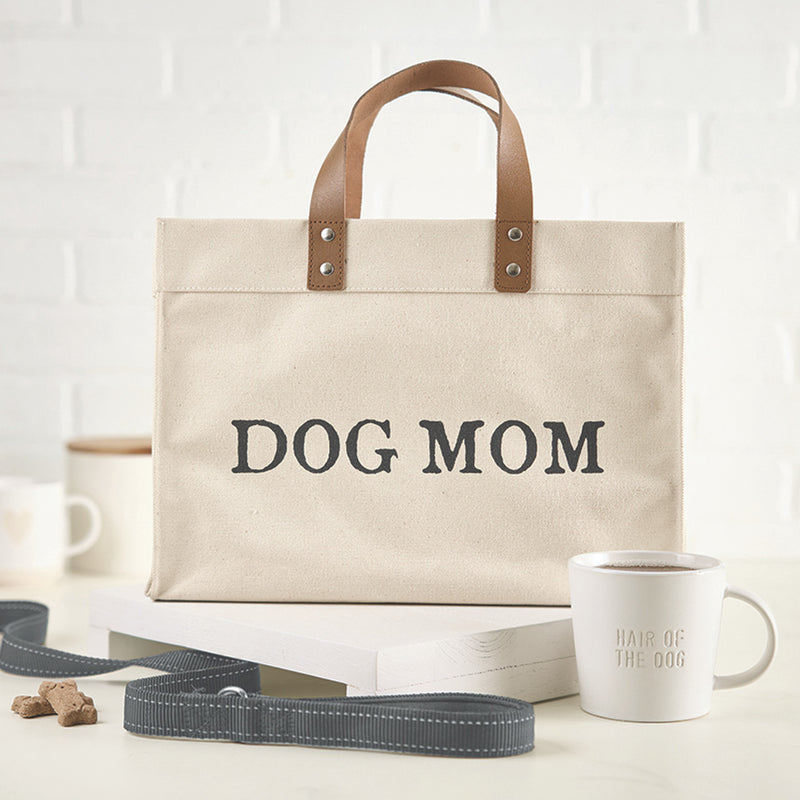 Face to Face Mini Canvas Tote | Dog Mom