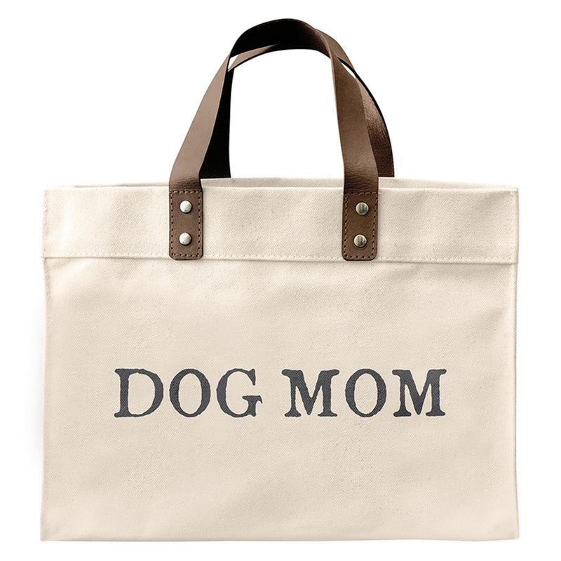 Face to Face Mini Canvas Tote | Dog Mom