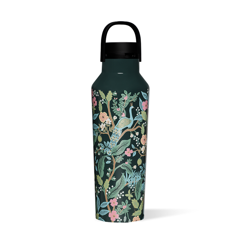 Rifle Paper Co. Sport Canteen 20oz - Peacock Blue
