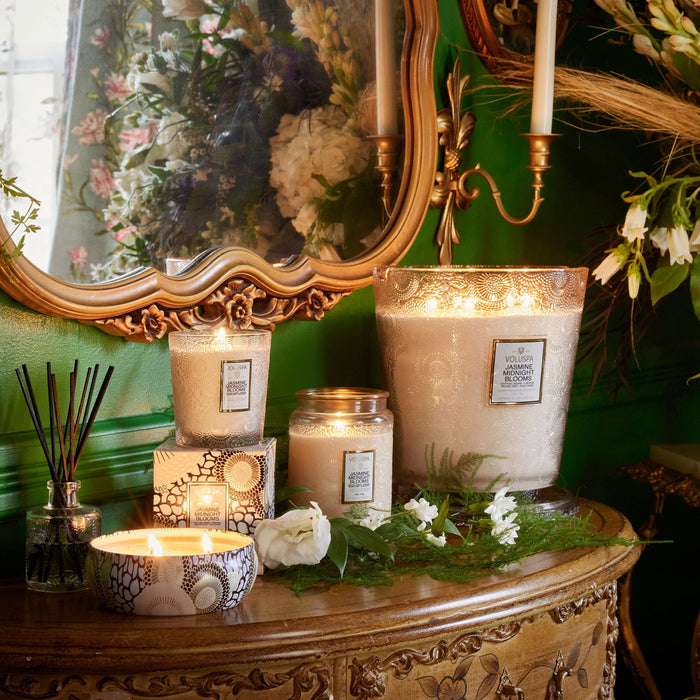 Jasmine Midnight Blooms | 5-Wick Hearth Candle - LOCAL FIXTURE