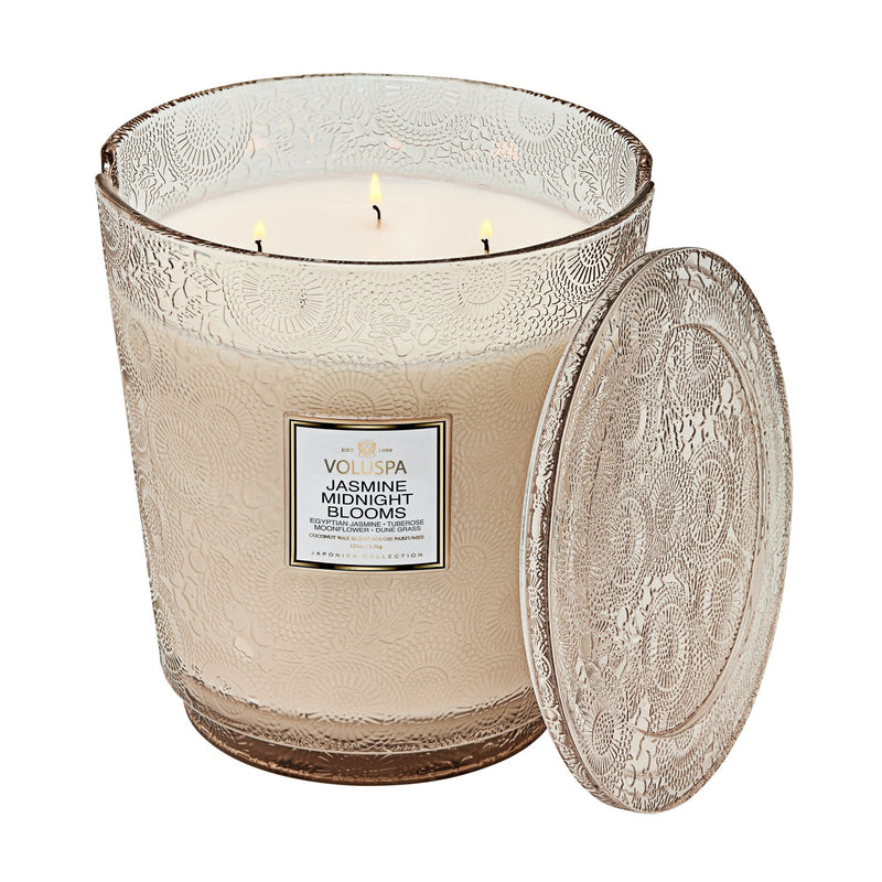 Jasmine Midnight Blooms | 5-Wick Hearth Candle - LOCAL FIXTURE