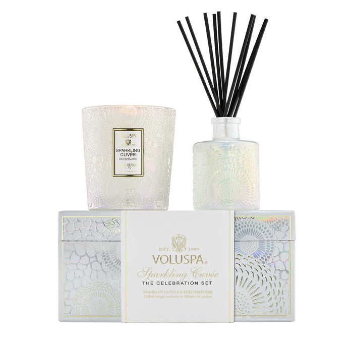 SPARKLING CUVÉE | CLASSIC CANDLE & DIFFUSER GIFT SET - LOCAL FIXTURE