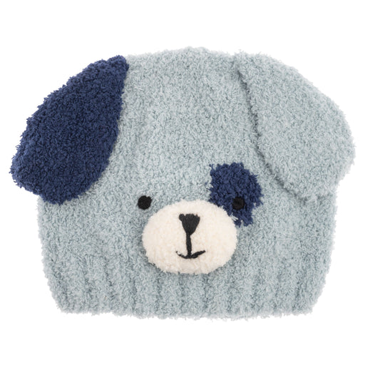 Stephen Joseph Chenille Baby Beanie - Puppy