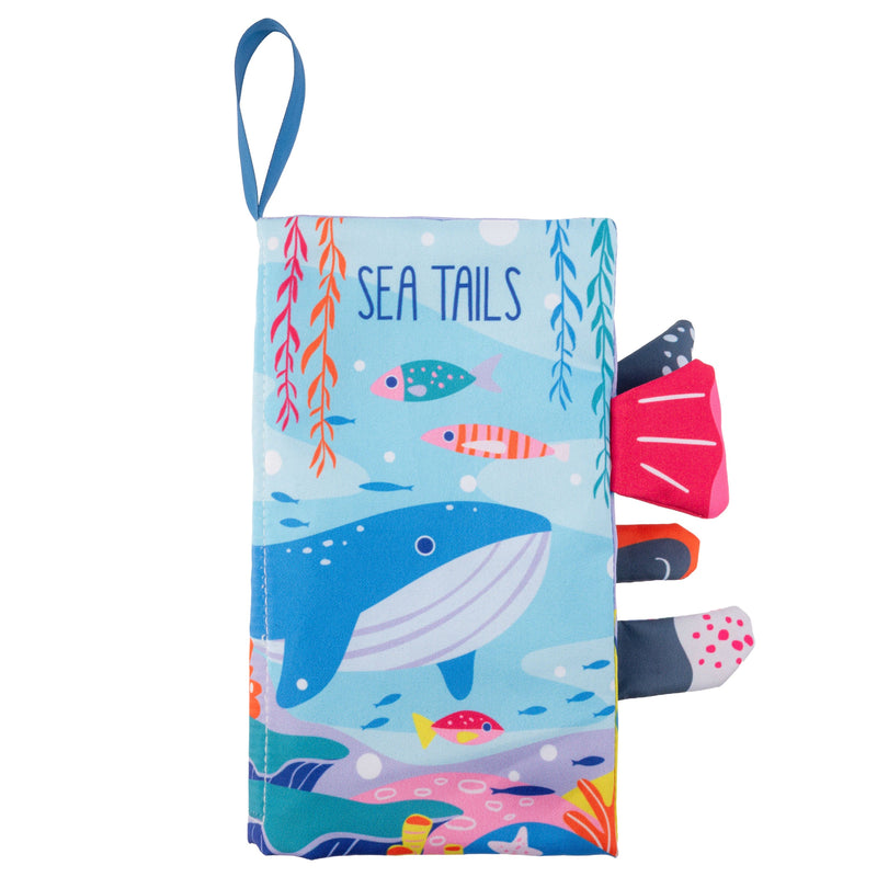 Stephen Joseph Soft Book with Tails - Sea