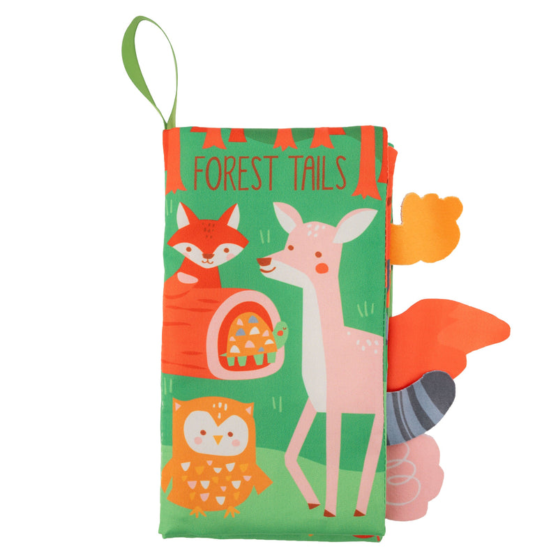 Stephen Joseph Soft Book with Tails - Forest