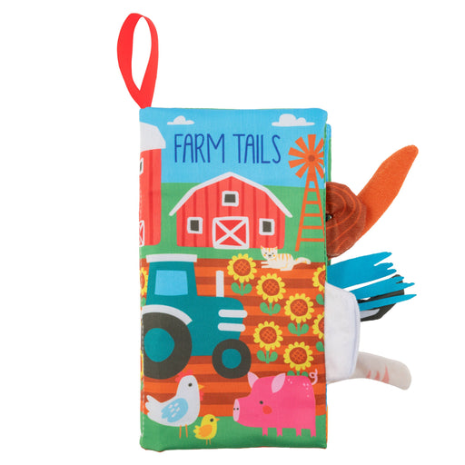 Stephen Joseph Soft Book with Tails - Farm