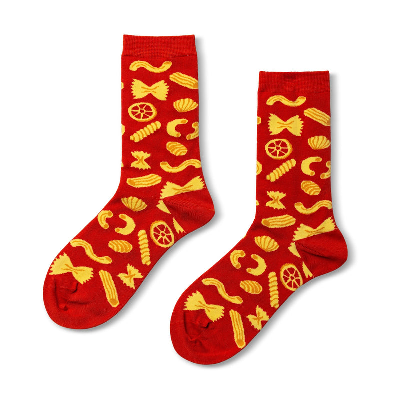 Pasta Crew Socks - Small