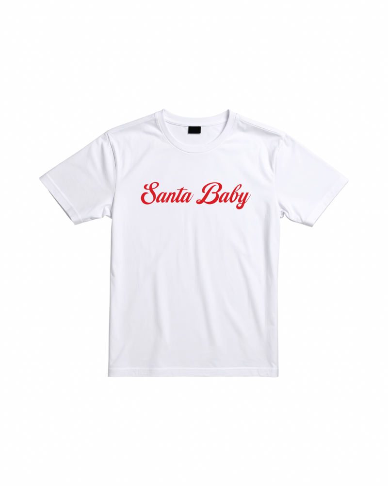 Santa Baby Adult Baby Tee