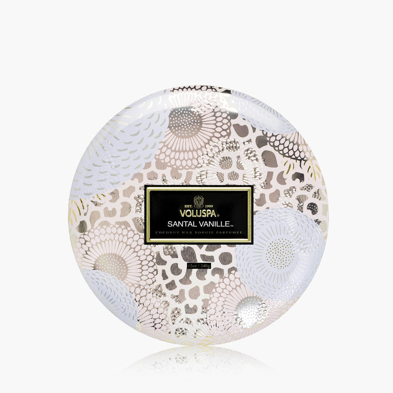 Santal Vanille | 3-Wick Tin Candle