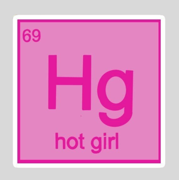 Hot Girl Sticker