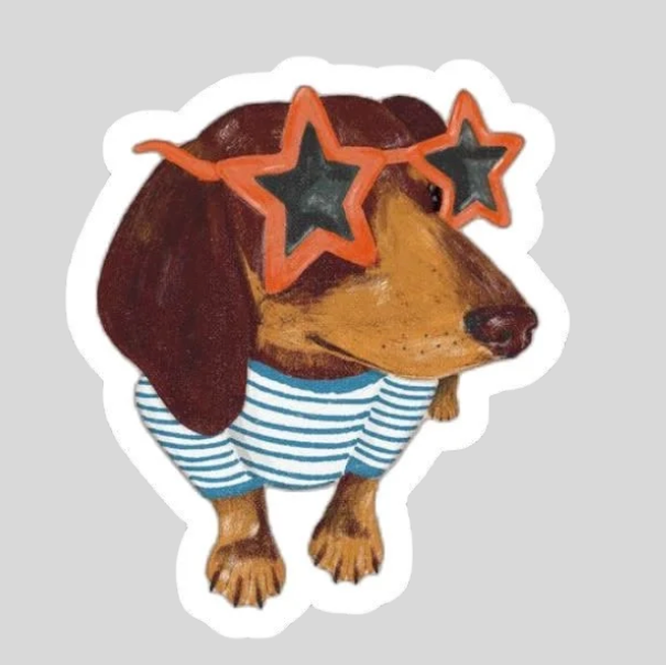Sunny Sausage Sticker