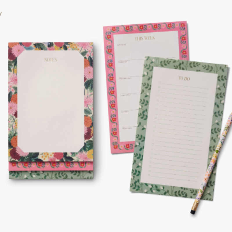 Dahlia Tiered Notepad