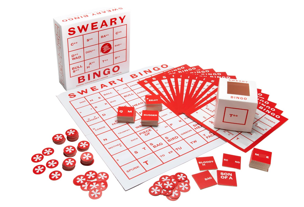 Laurence King Sweary Bingo: A Party Game for The Potty-Mouthed - LOCAL FIXTURE