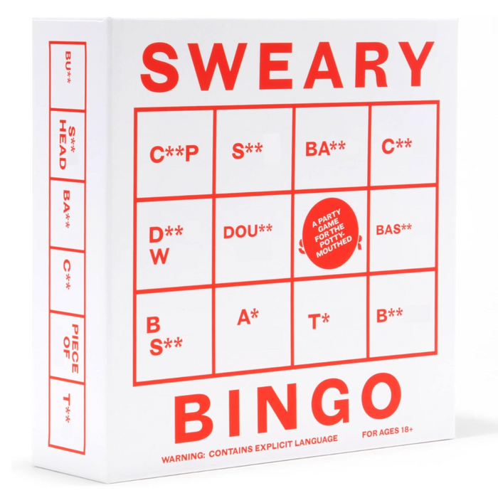 Laurence King Sweary Bingo: A Party Game for The Potty-Mouthed - LOCAL FIXTURE