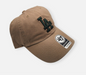 '47 Los Angeles Dodgers Clean Up Ballpark Khaki/Brown Adjustable Hat - LOCAL FIXTURE