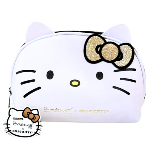 The Creme Shop x Hello Kitty - Golden Icon Makeup Travel Pouch - LOCAL FIXTURE