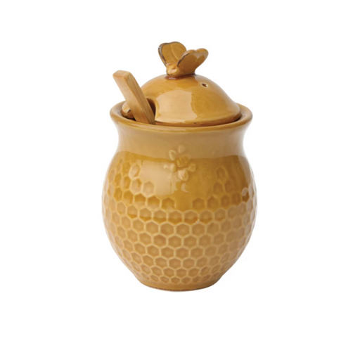 Honey Jar with Honey Dipper - LOCAL FIXTURE
