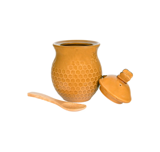 Honey Jar with Honey Dipper - LOCAL FIXTURE