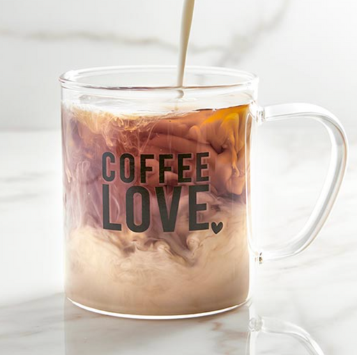 Glass Mug - Coffee Love - LOCAL FIXTURE