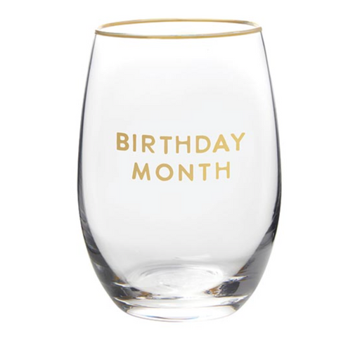 Wine Glass - Birthday Month - LOCAL FIXTURE