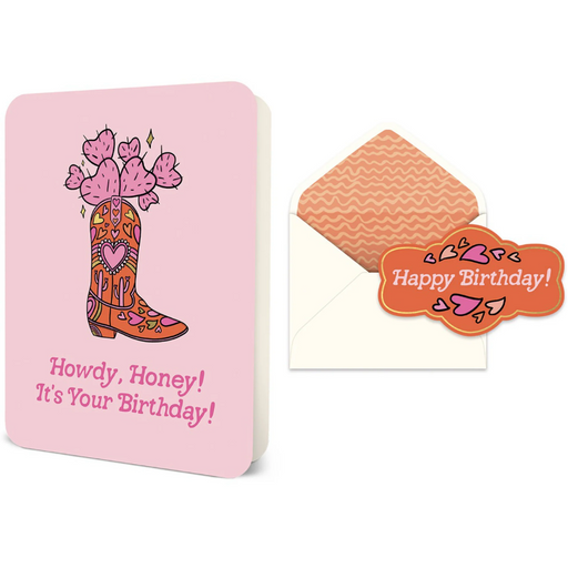 Howdy, Honey Deluxe Greeting Card - LOCAL FIXTURE