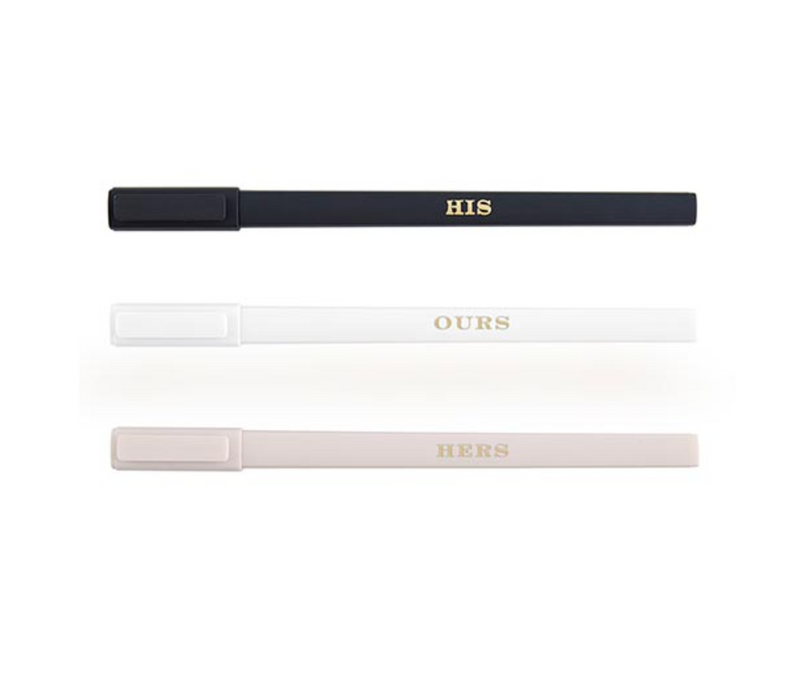Boxed Pen Set - His/Hers/Ours - LOCAL FIXTURE