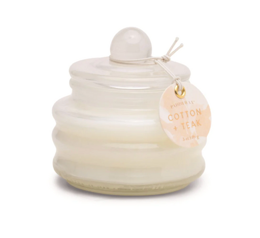 Paddywax Beam 3 oz Candle | Cotton Teak - LOCAL FIXTURE