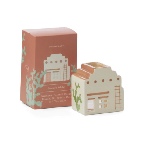Santa Fe Adobe Incense and Tea Light Holder - LOCAL FIXTURE