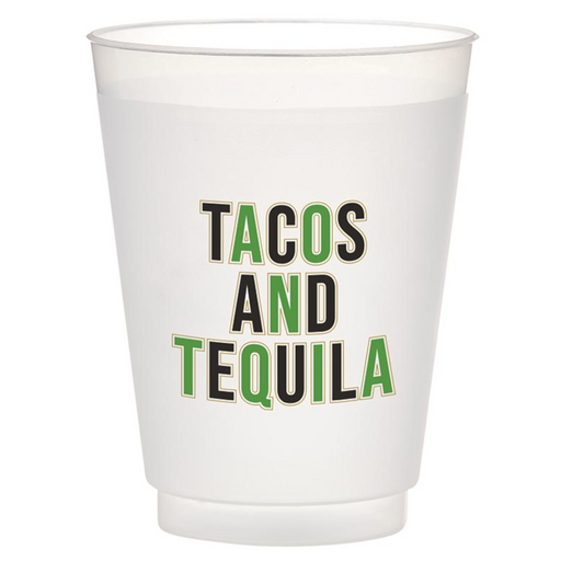 Face to Face Frost Cups - Tacos & Tequila - LOCAL FIXTURE