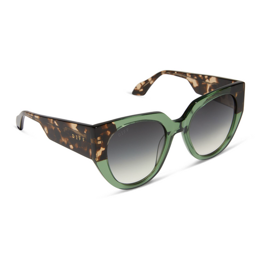 Ivy Sage Crystal Espresso Tips and Temple + Grey Gradient Polarized - LOCAL FIXTURE