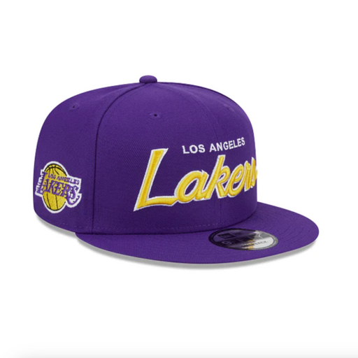 New Era Script 9FIFTY Snapback YOUTH | Los Angeles Lakers - LOCAL FIXTURE
