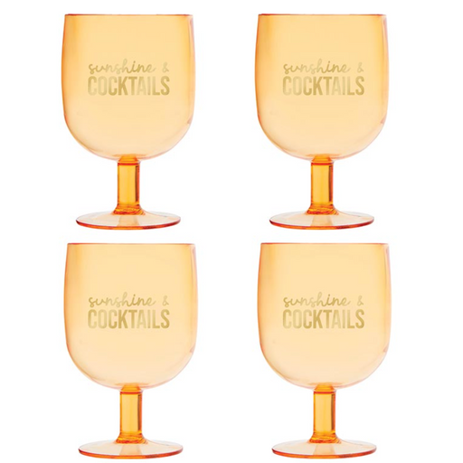 Stackable Wine Glass - Sunshine and Cocktails - LOCAL FIXTURE