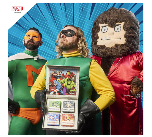 Dr. Squatch Soap Avengers Collection with Collector’s Box - LOCAL FIXTURE