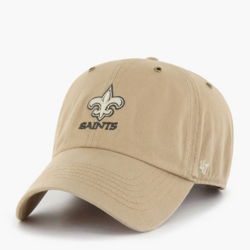 '47 Khaki New Orleans Saints Overton Clean Up Adjustable Hat - LOCAL FIXTURE
