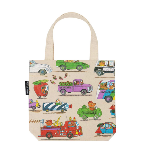 Richard Scarry: Cars and Trucks and Things That Go mini tote bag - LOCAL FIXTURE