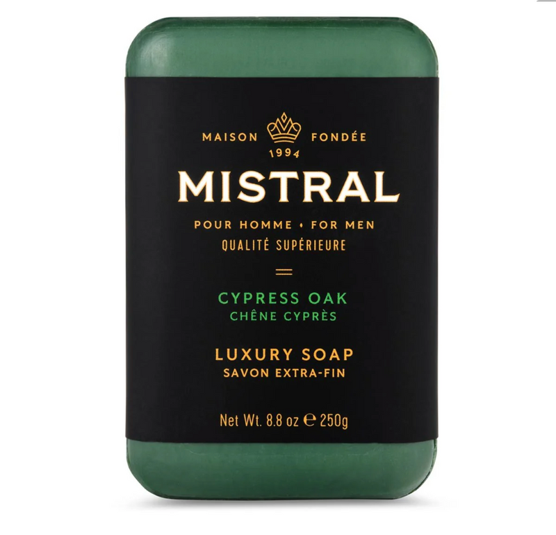 Mistral Bar Soap | Cypress Oak - LOCAL FIXTURE