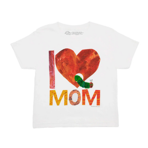 World of Eric Carle I Love Mom with The Very Hungry Caterpillar Kids' Tee - LOCAL FIXTURE
