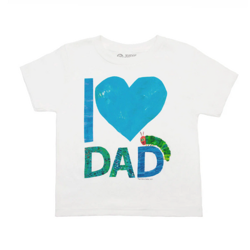 World of Eric Carle I Love Dad with The Very Hungry Caterpillar Kids' Tee - LOCAL FIXTURE