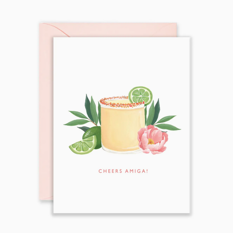 Cheers Amiga Margarita | Birthday Spanish Card - LOCAL FIXTURE