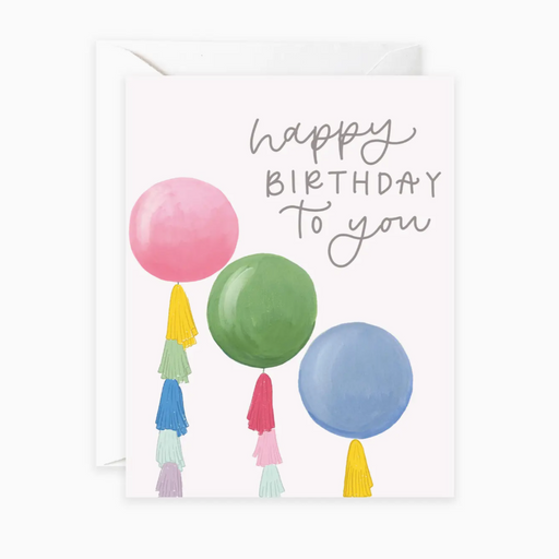 Giant Birthday Balloons Greeting Card - LOCAL FIXTURE