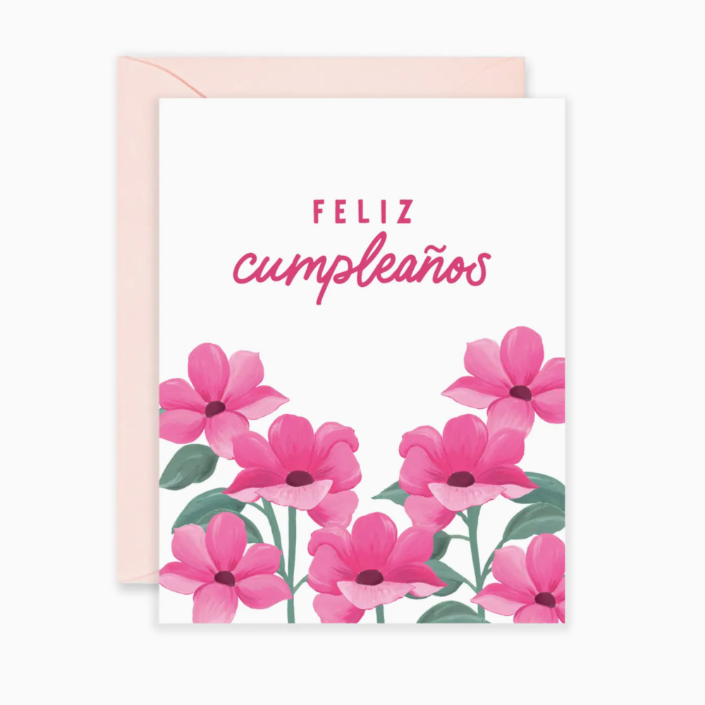 Flores De Cumpleaños Birthday Card - LOCAL FIXTURE