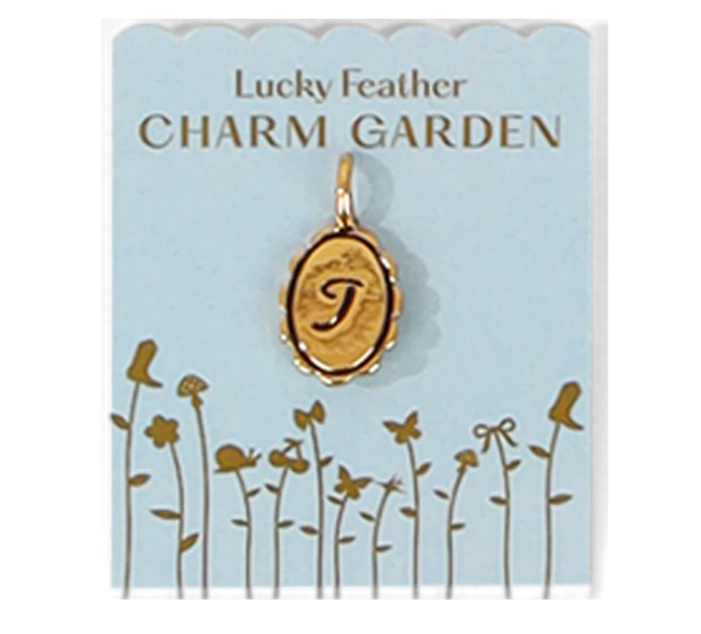 Charm Garden | Scalloped Initial Charm - LOCAL FIXTURE
