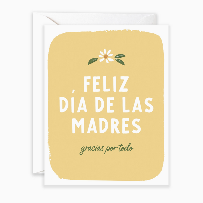 Gracias Por Todo - Feliz Dia De Las Madres Card - LOCAL FIXTURE